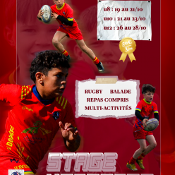 Stage Toussaint U12